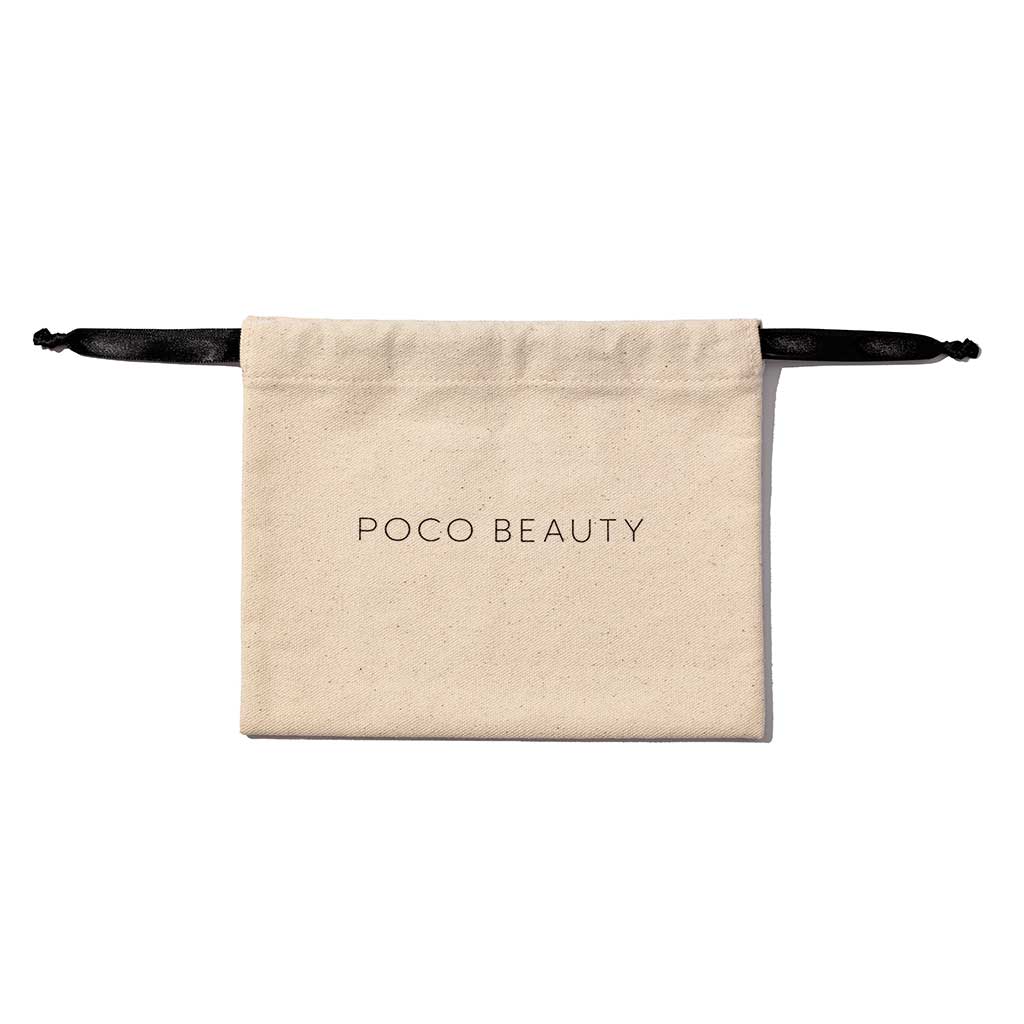 Canvas Drawstring Beauty Bag