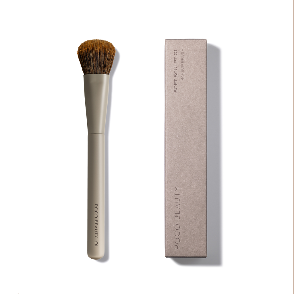 Make Up Brushes 1PCS Soft Toothbrush Type Cosmetic Face Powder