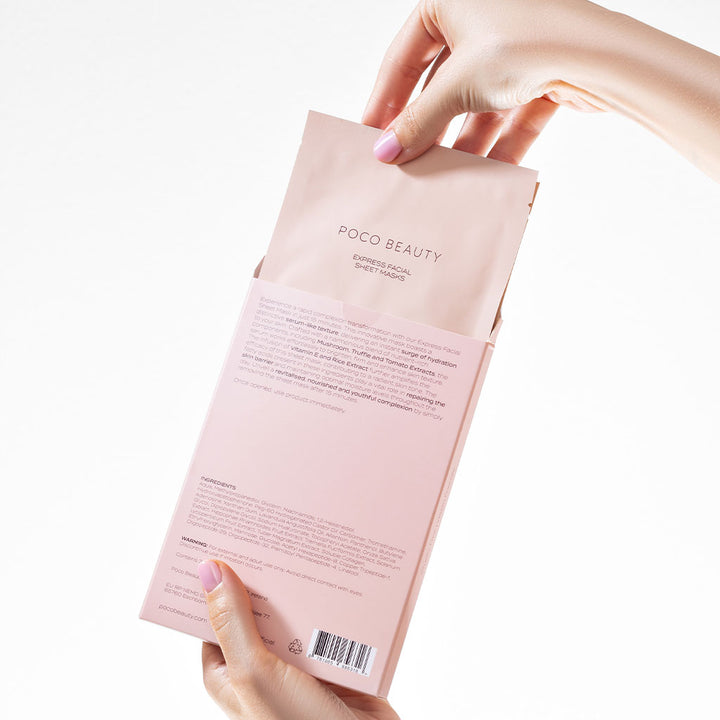 Express Facial Sheet Masks – Box of 3
