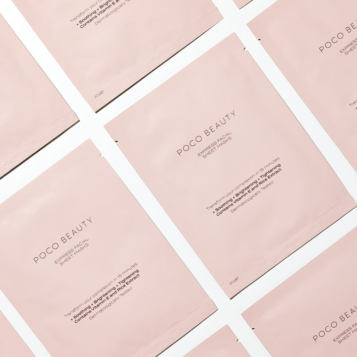 Express Facial Sheet Masks – Box of 3