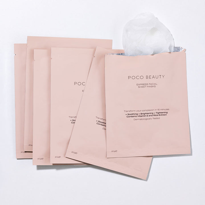 Express Facial Sheet Masks – Box of 3